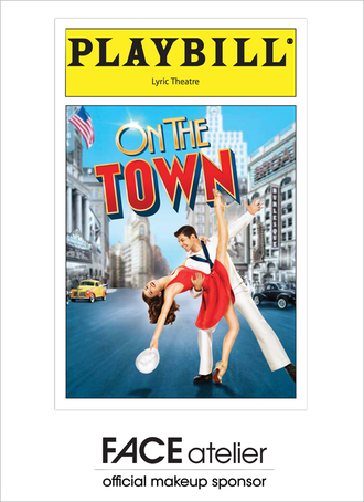 On The Town Broadway Revival official makeup sponsor